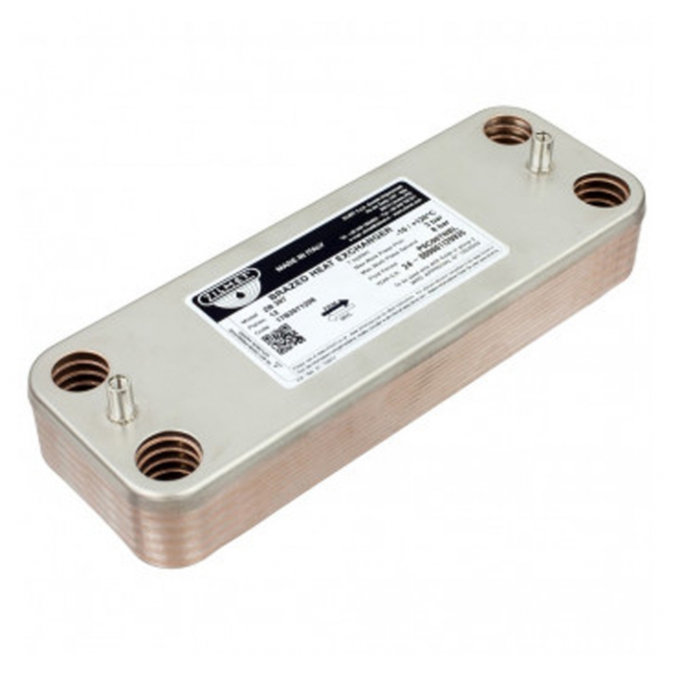 Теплообмінник Zilmet 14 пластин TEPLOWEST Optima