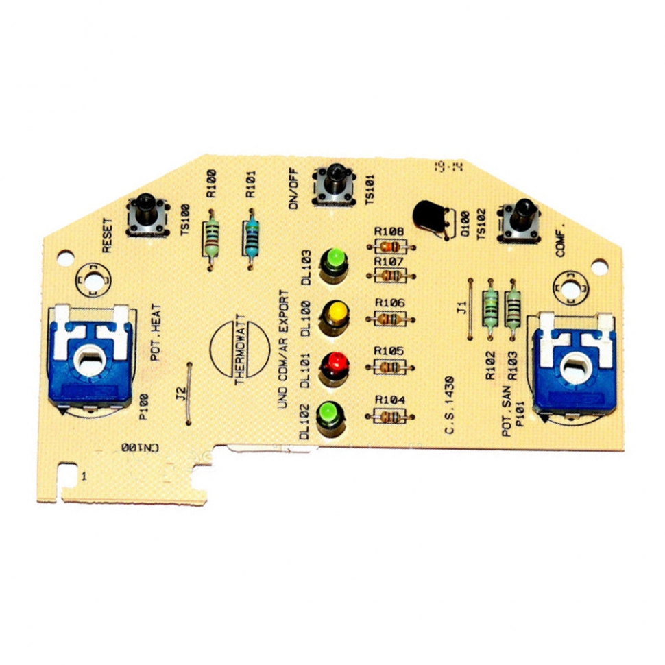 Плата індикації та керування на газовий котел Ariston UNO 24 MFFI/MI 65100750