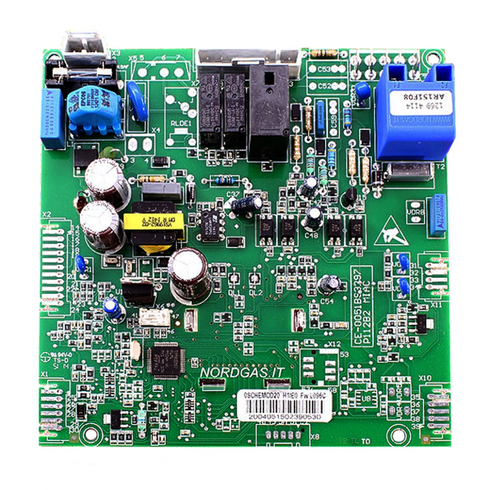 Плата керування до бітермічного газового котла Nova Florida Delfis, Fondital Antea 6SCHEMOD20