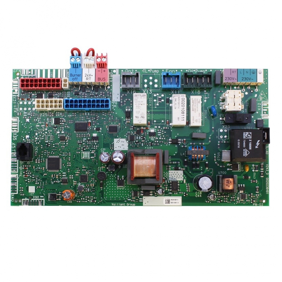 Плата керування Vaillant Ecotec Pro/Plus 24, 28 кВт PCB New 0020254533